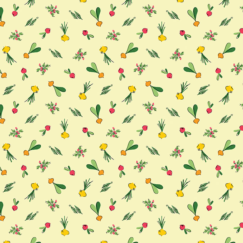 Bushel and Bloom Happy Vegetables - Pale Lime