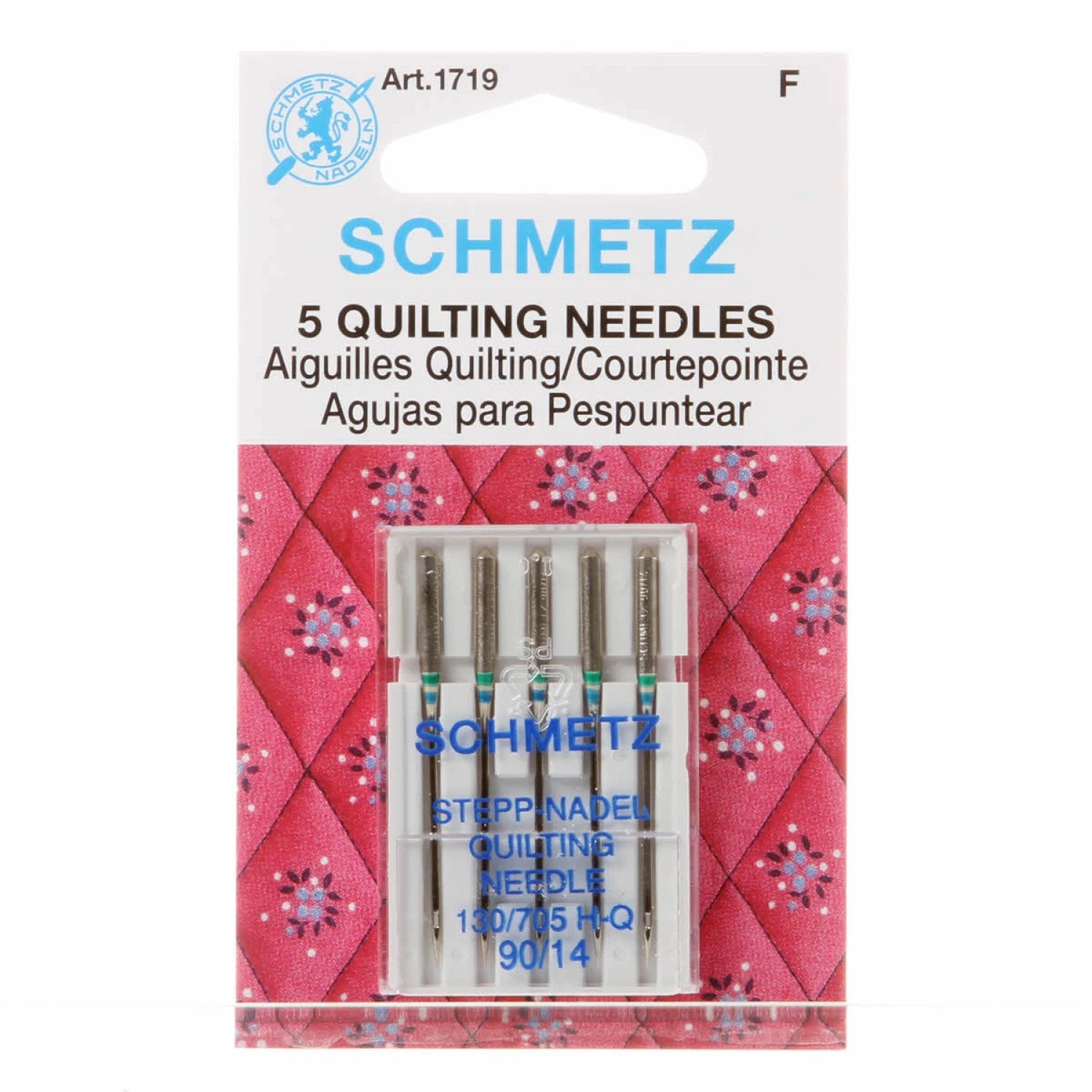 Schmetz Quilting Needles 90/14 - 5 Count