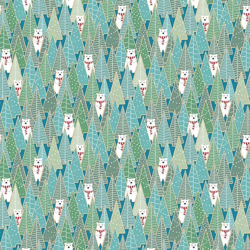 Gingerbread Lane Forest - Moonlight