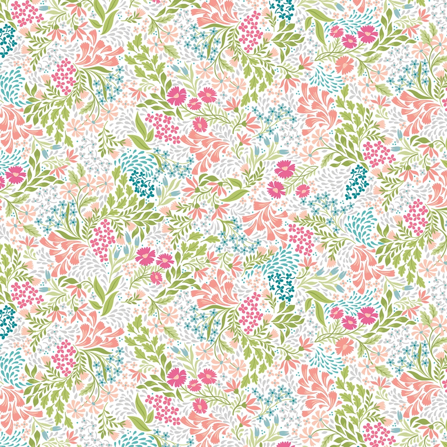 Garden Dalliance Promenade - Coral