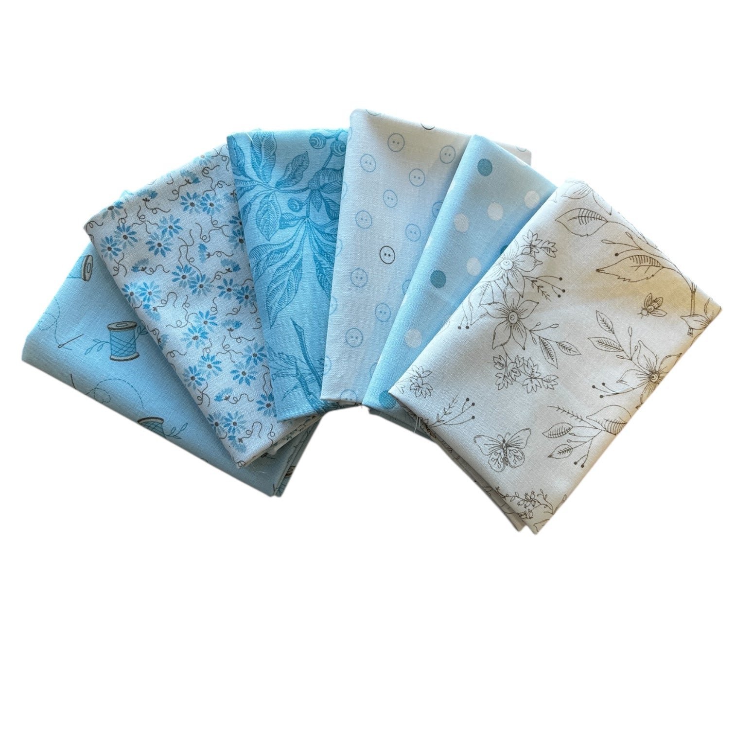 Sewing Bird 6 pc. Fat Quarter Bundle