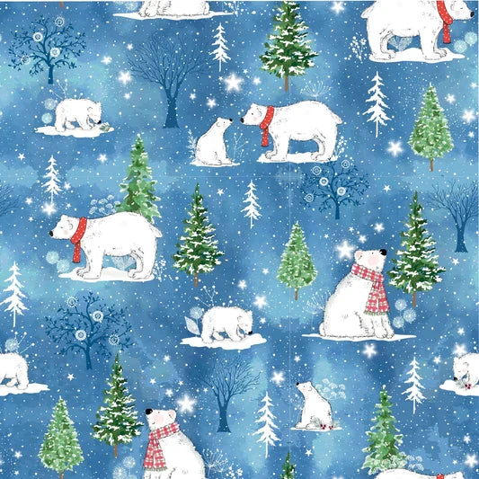 A-Roar-A-Frost Frosty Bears - Blue