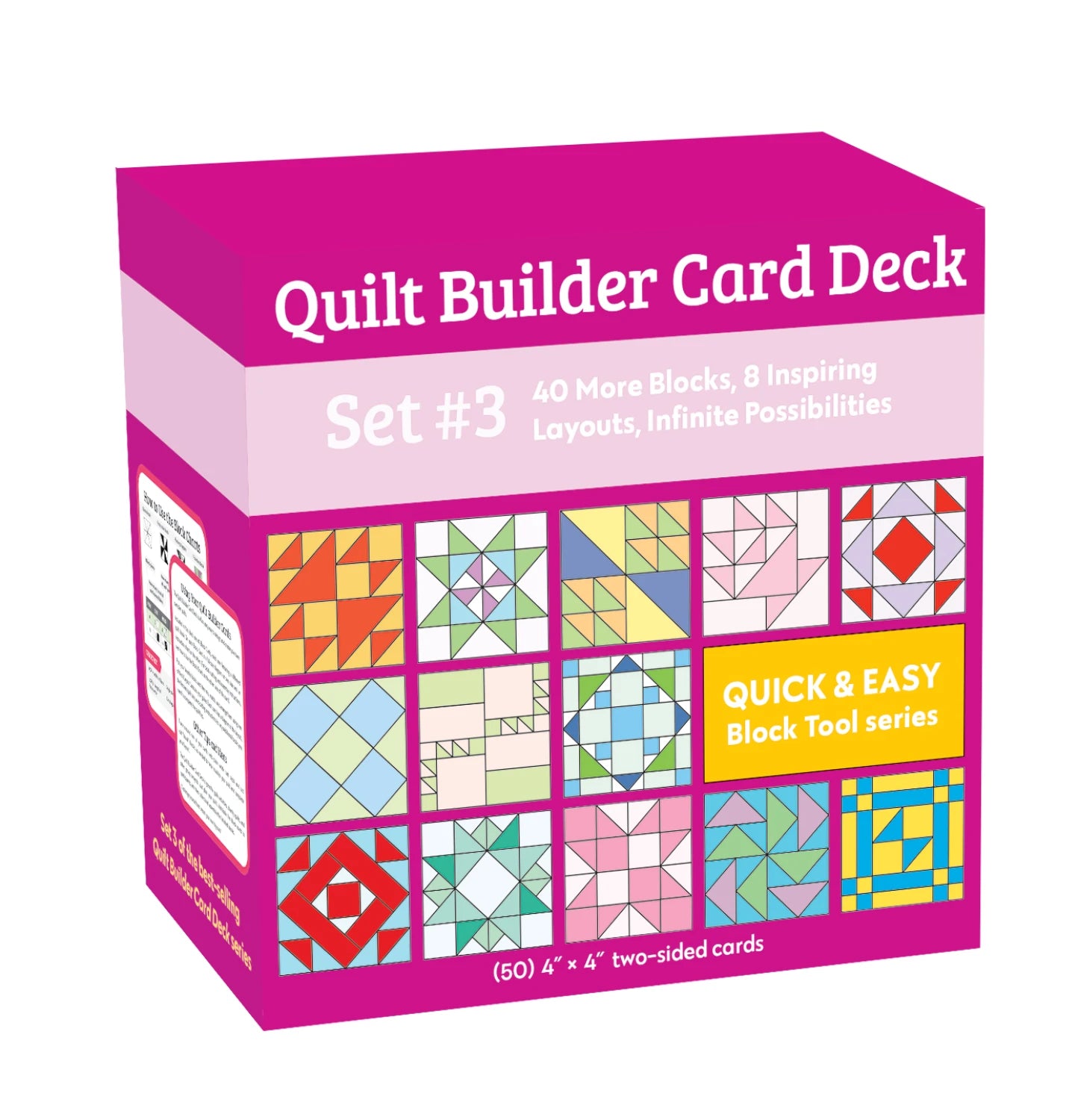 Quilt Builder Card Deck Set #3 - Damaged Outer Box