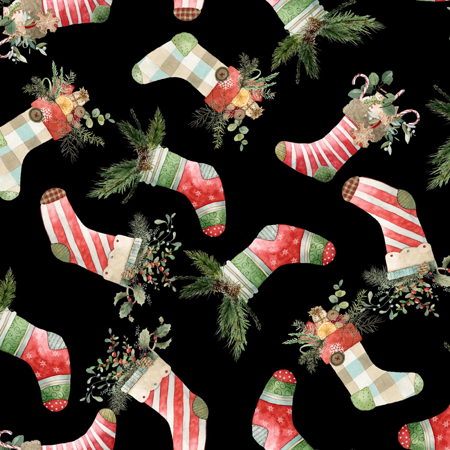 Whimsy Winter Woods - Cozy Stockings