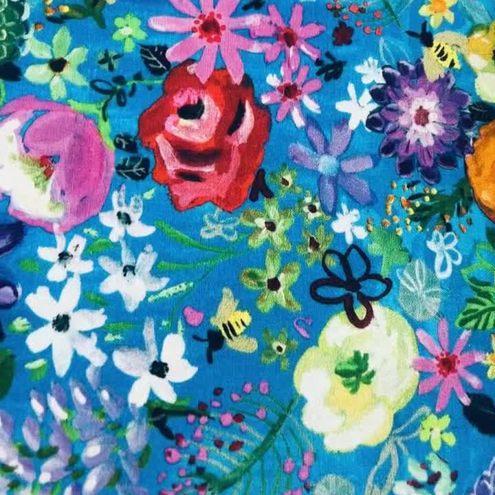Midsummer Dream Floral Bees