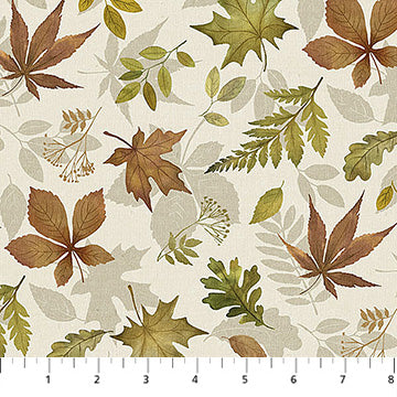 Natural Elements Cream Leaves