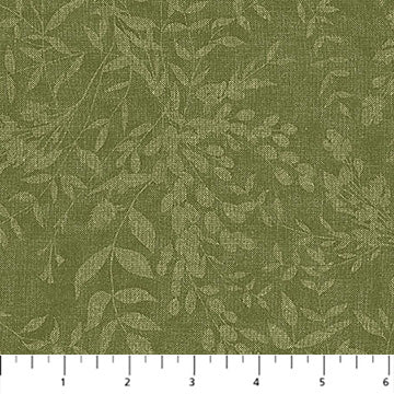 Natural Elements Dark Green Leaves