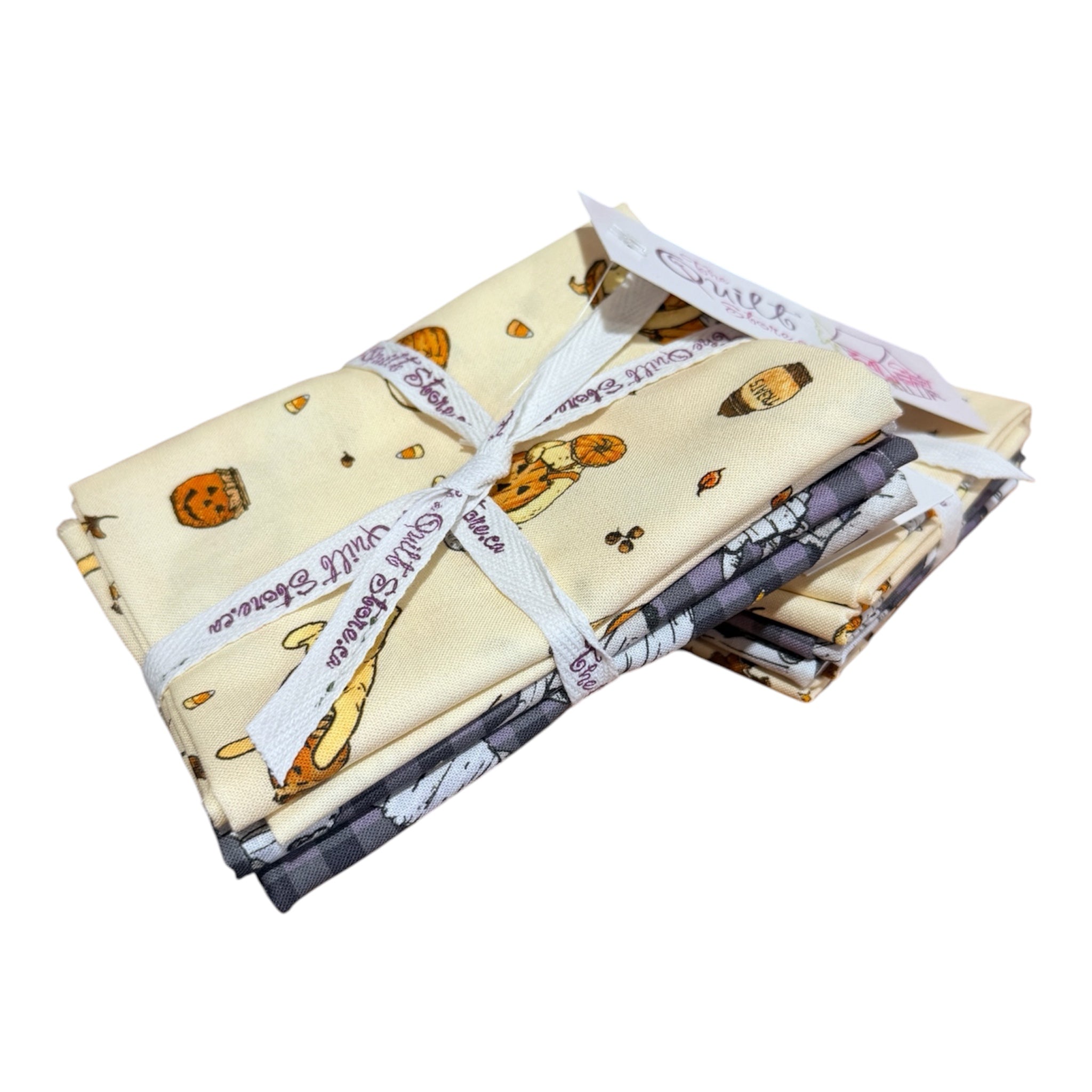 Haunted Acre Woods Winnie The Pooh 3 Pc. Fat Quarter Bundle