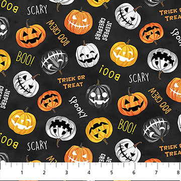 The Boo Crew Black Pumpkins
