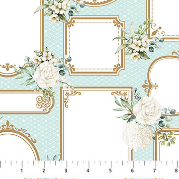 White Wedding Sea Foam Labels