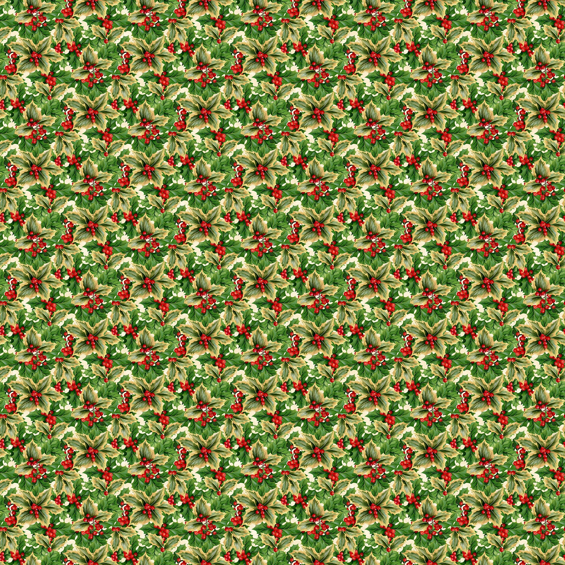 Deck the Halls Beige Holly