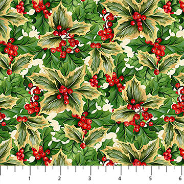 Deck the Halls Beige Holly