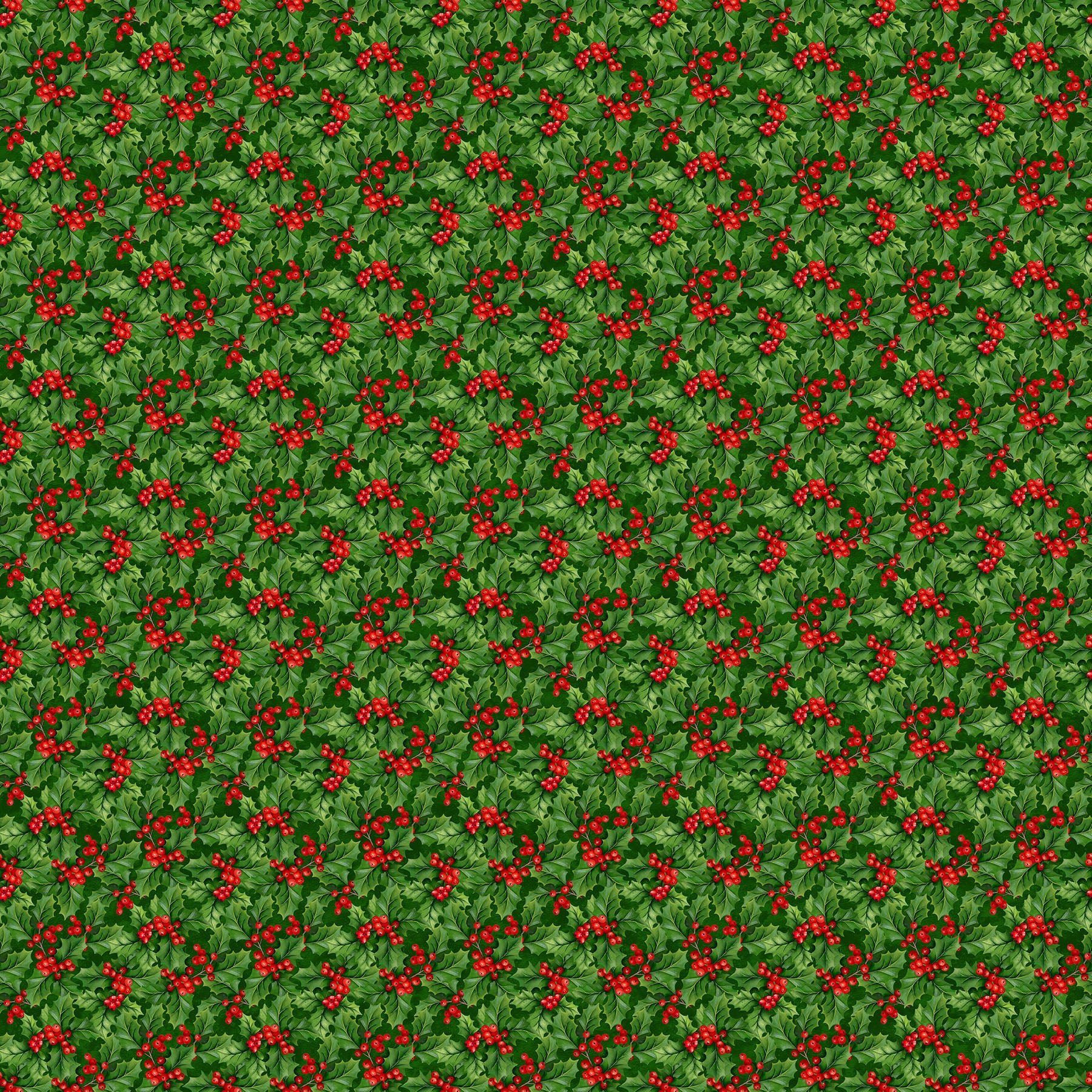 Deck the Halls Pine Holly