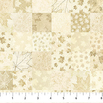 Stonehenge Oh Canada 14 Patchwork - Beige Multi