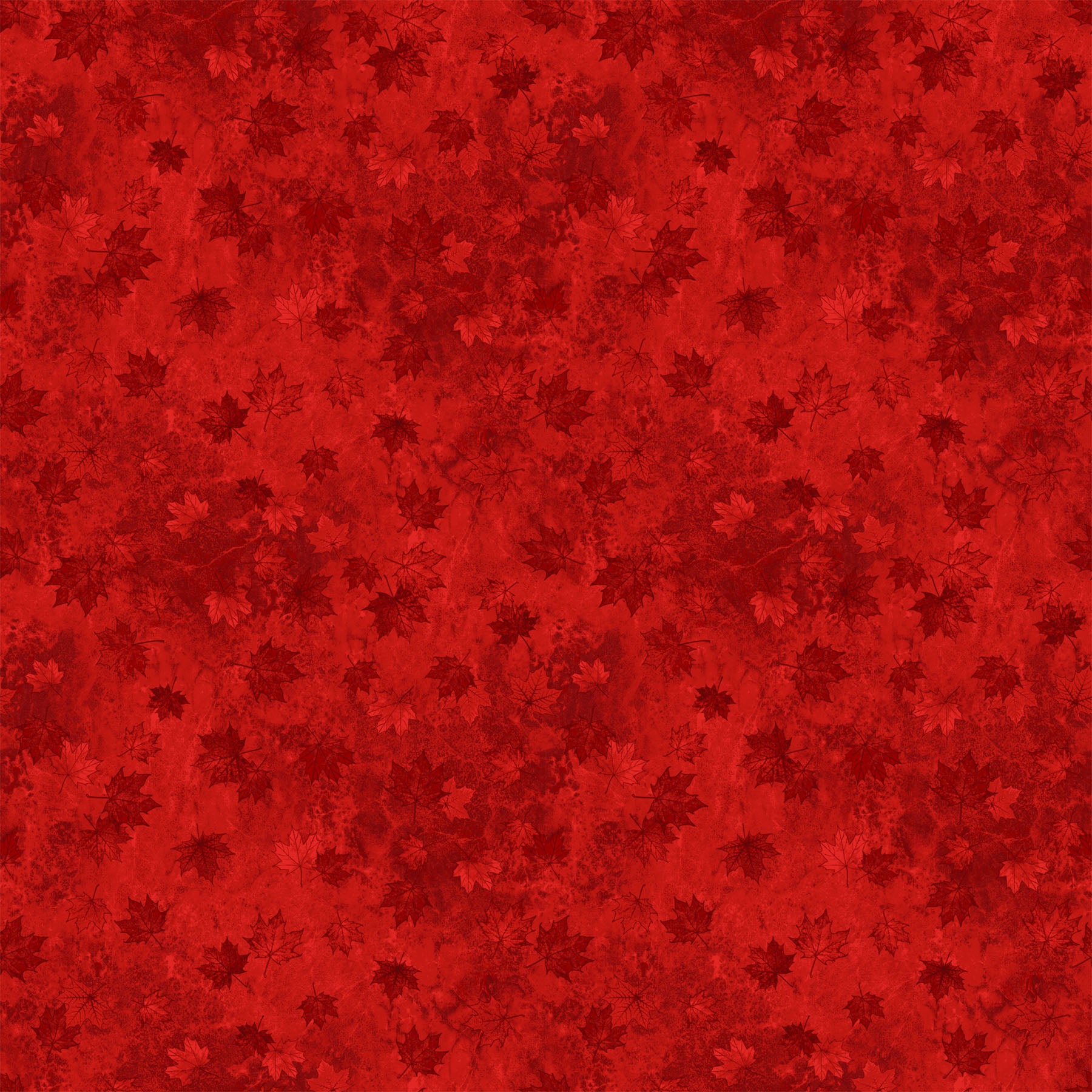 Stonehenge Oh Canada 14 Small Tonal Leave - Light Red