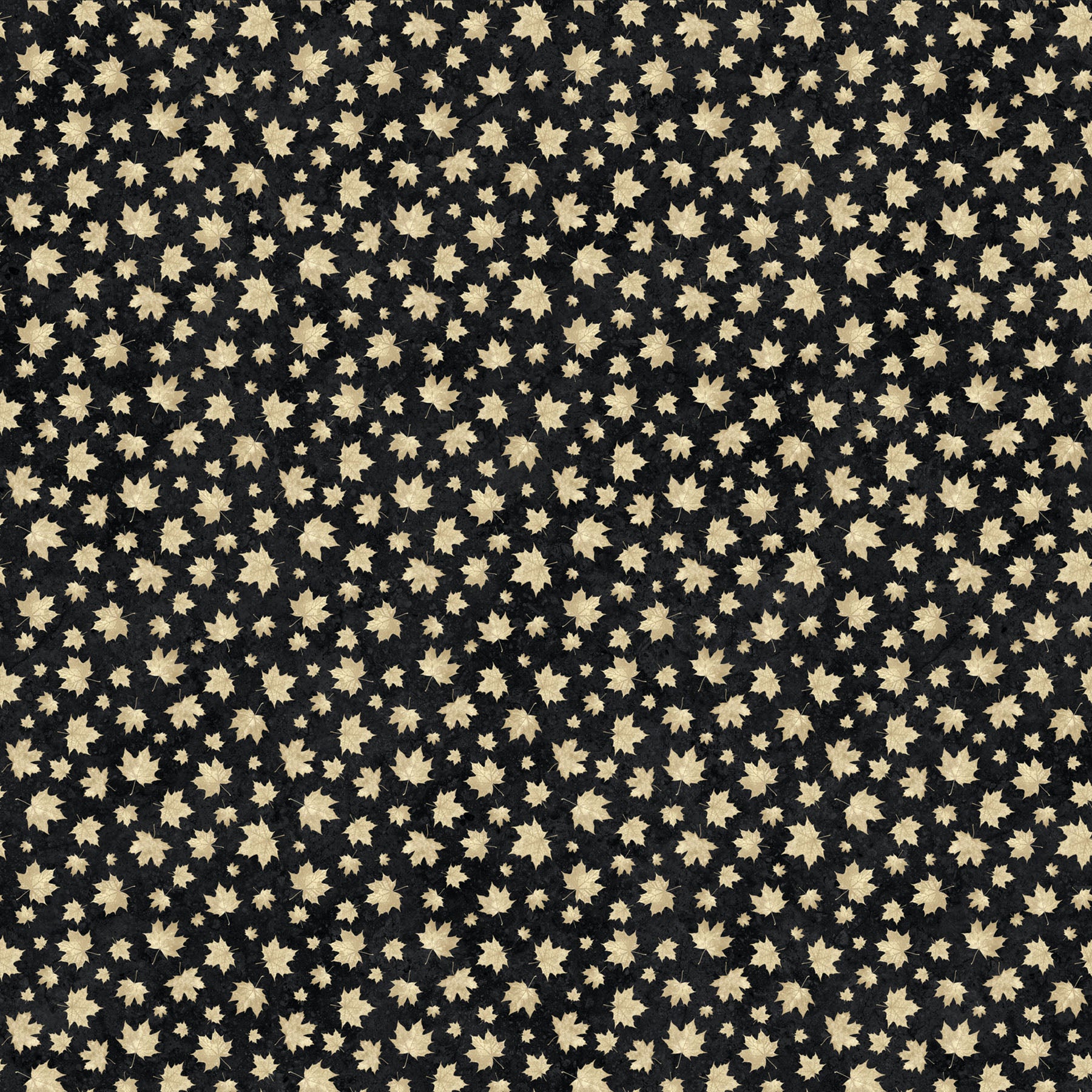 Stonehenge Oh Canada 14 Two Tone Leaves - Black Beige