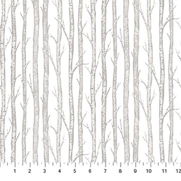 Tanglewood Tossed Birch - White Multi