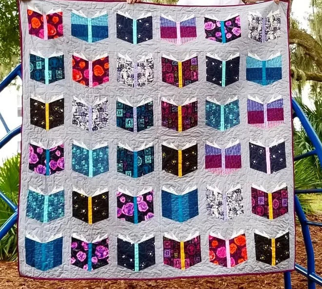 Book Nerd Quilt Pattern