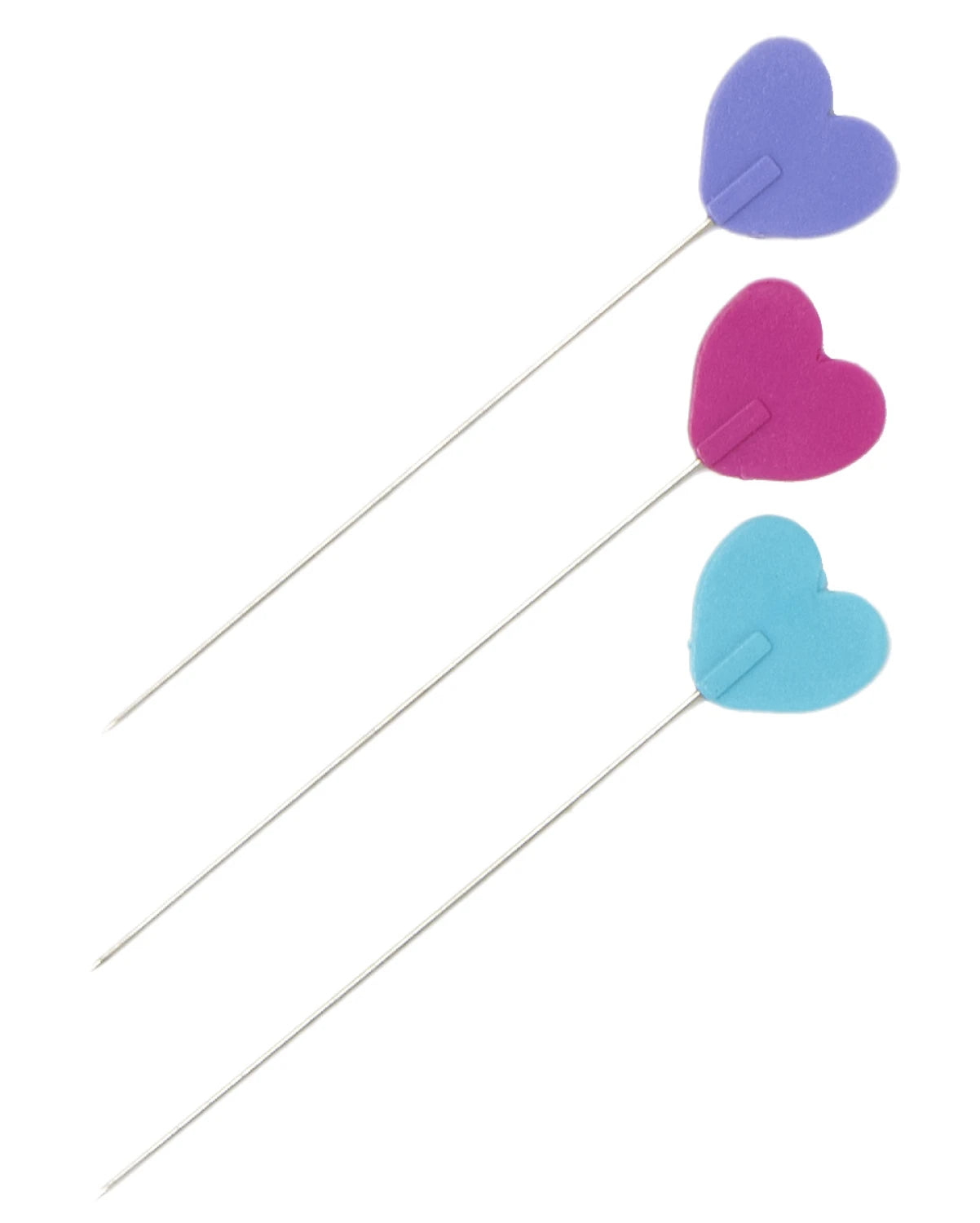 Flat Heart Pin Size 32 - 2in 50ct