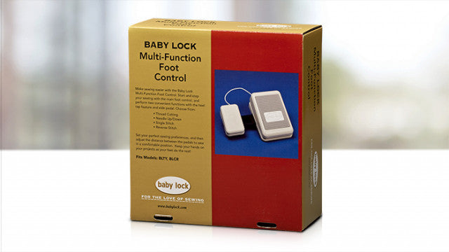 Baby Lock Multi Function Foot Control