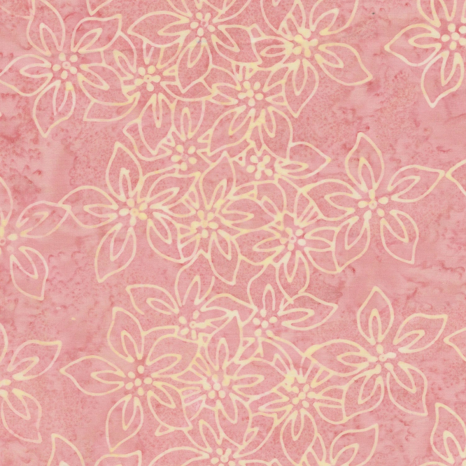 Coral Beach Flamingo Azaleas Batik
