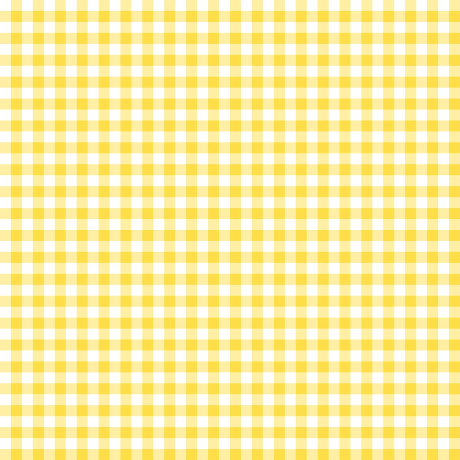 Bright Yellow Gingham Classics
