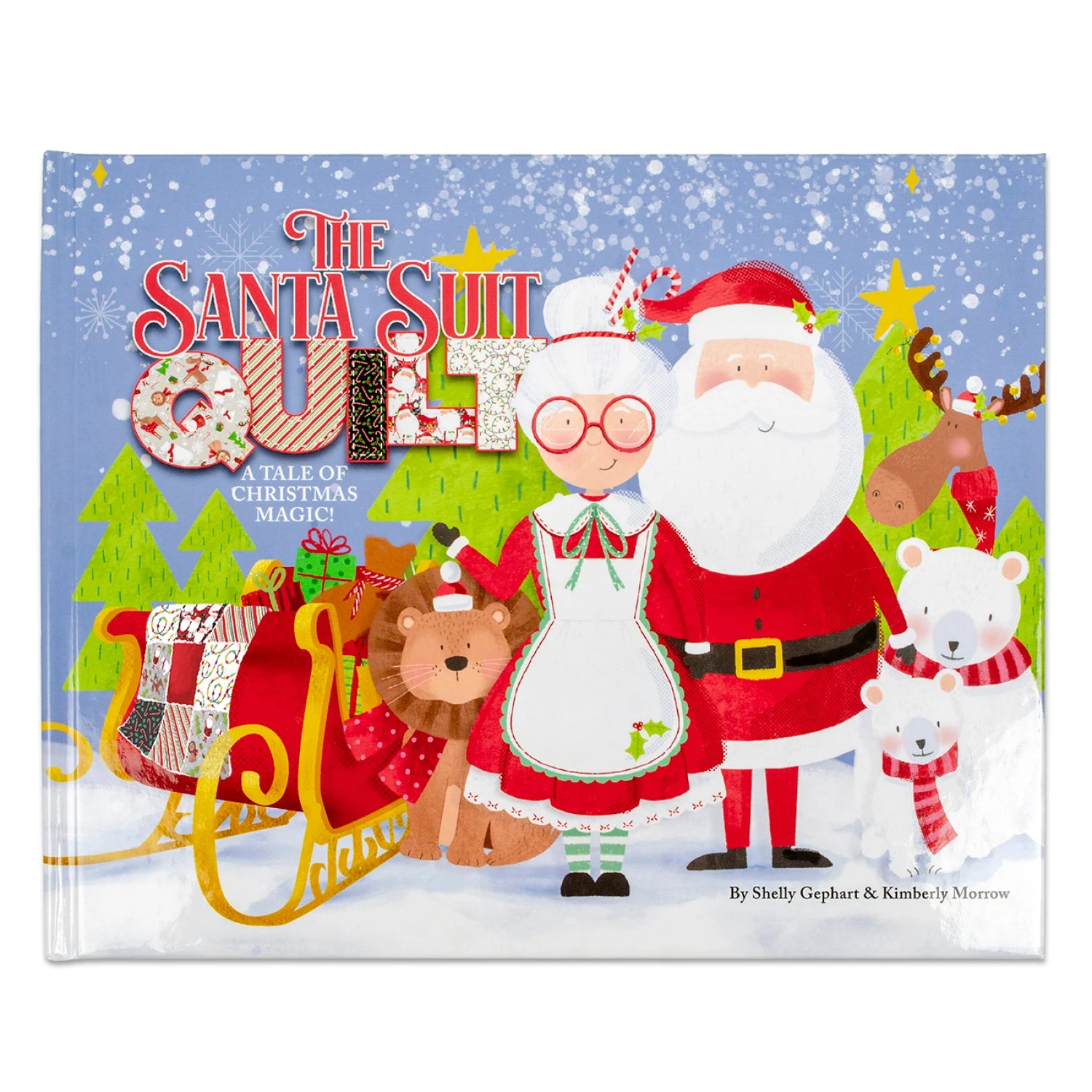 Multicolor Santa Suit - Quilt Kit Box