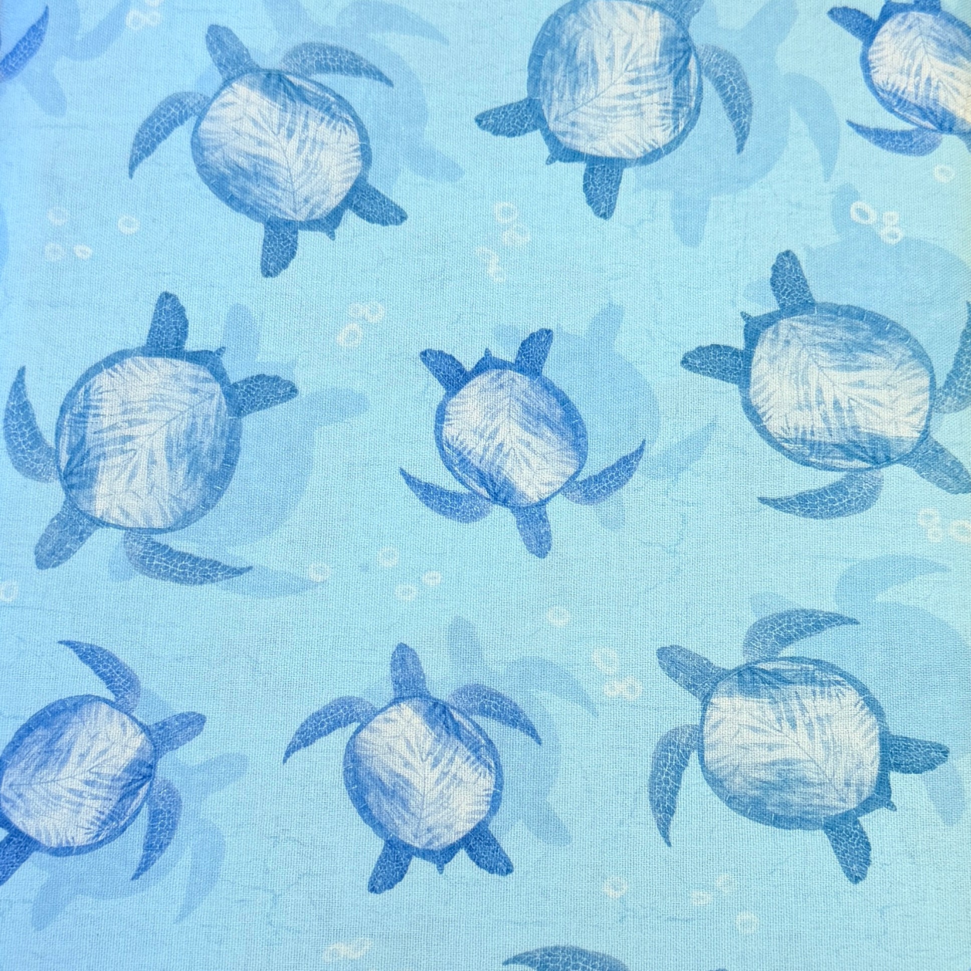 Take Me to the Sea Turtle Toss - Light Blue