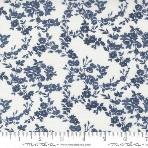 Nantucket Summer Surfside Small Flower Navy