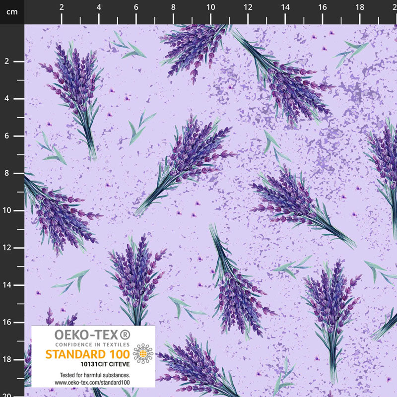 Lilac Lavender Florals - Light Purple