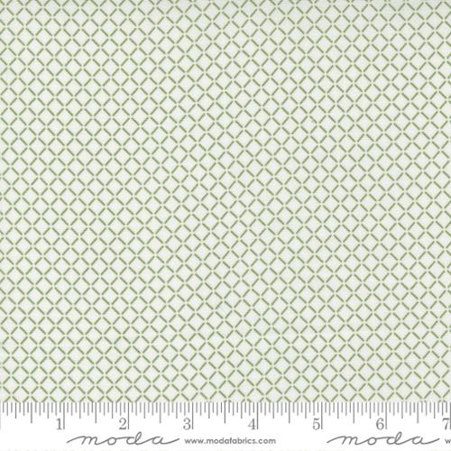 Nantucket Summer Sail Check Plaid Cream Grass