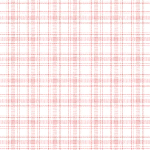 Secret Garden Pastel Plaid Pink