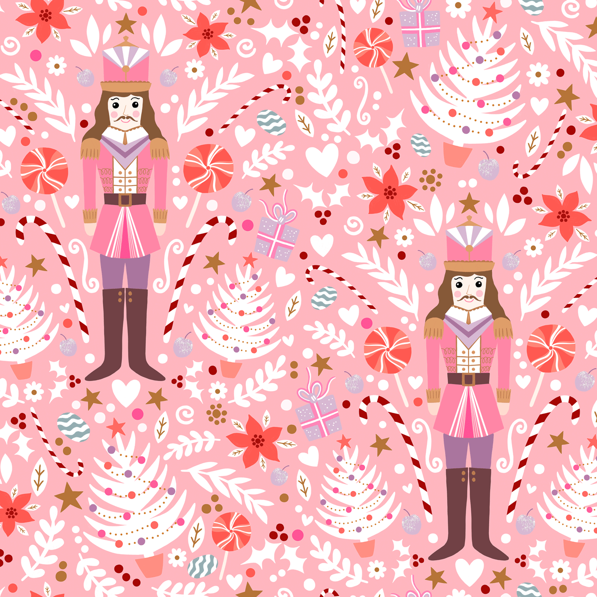 Sugar Plum Festive Nutcracker