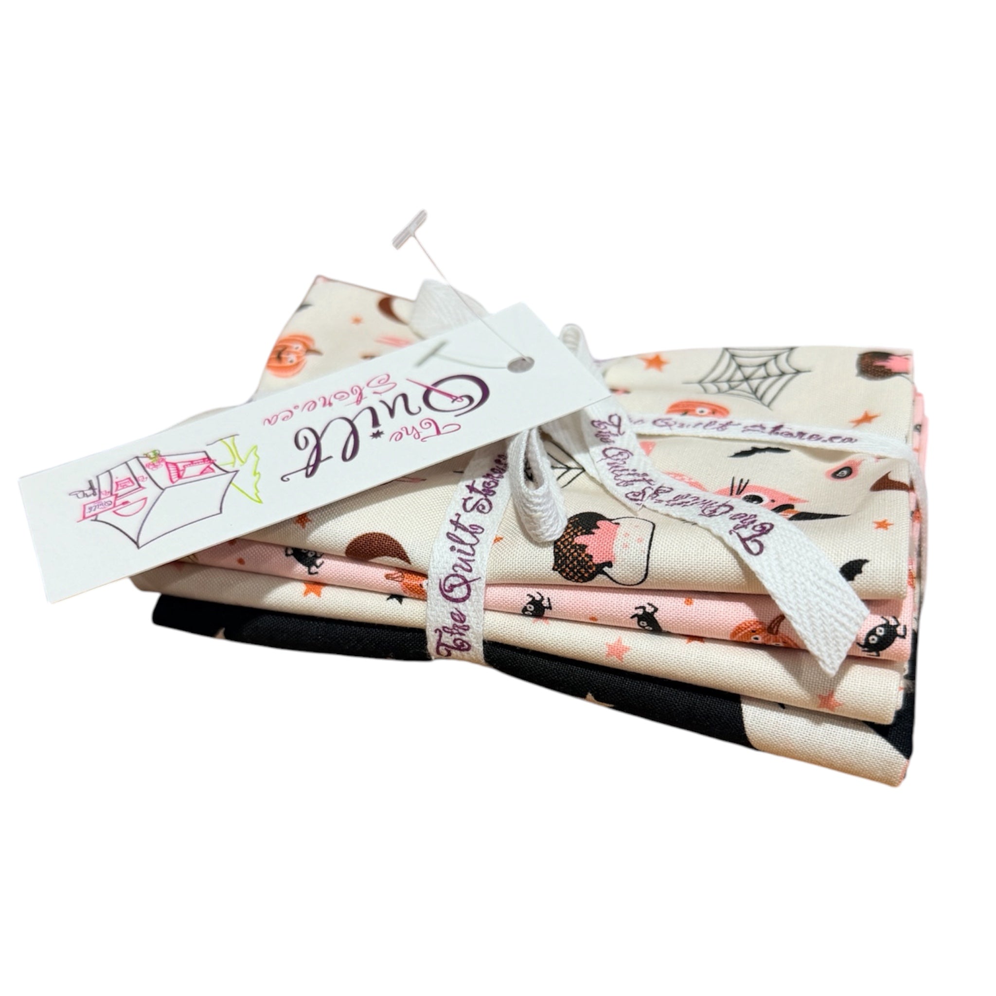 Purrs and Boos 4 Pc. Fat Quarter Bundle