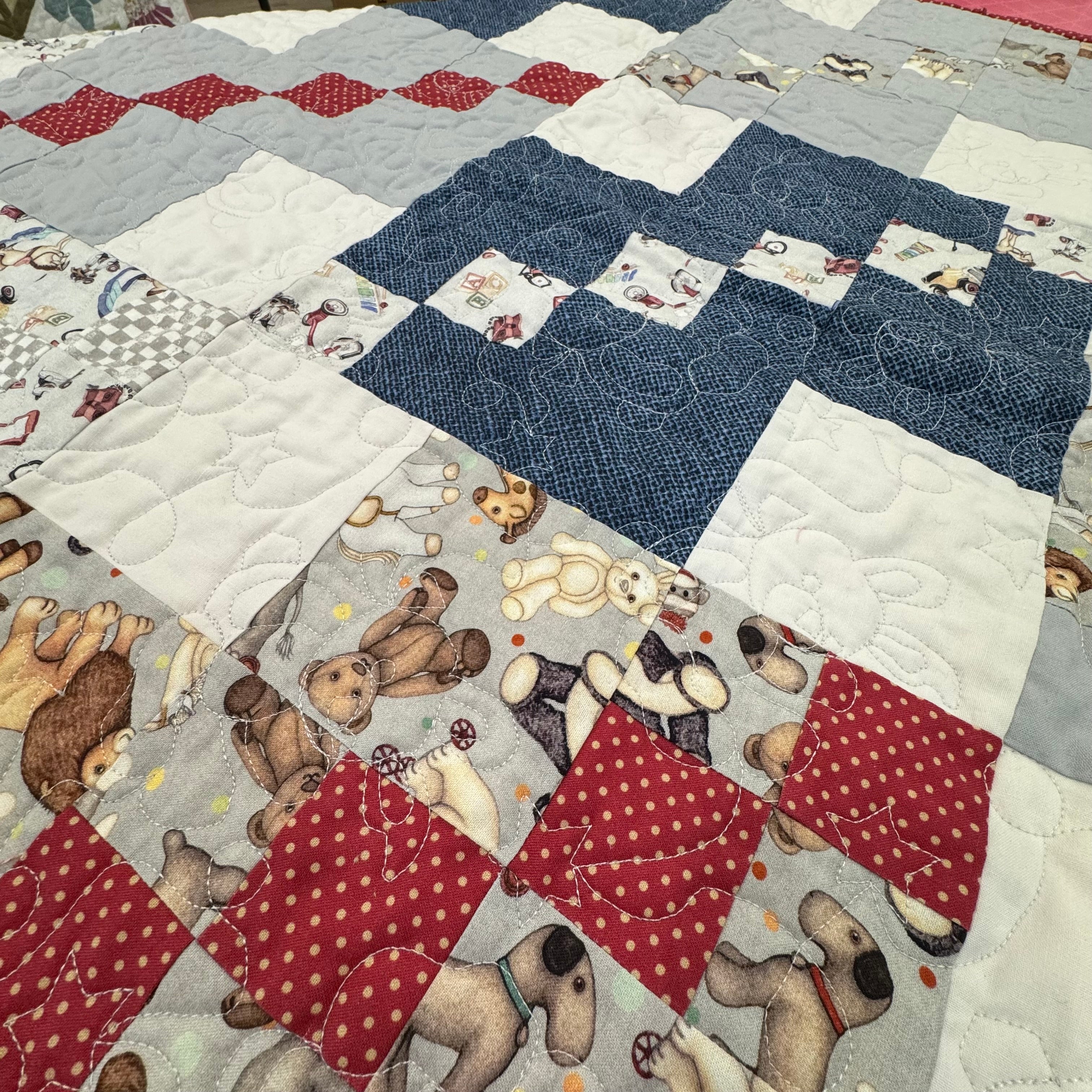 Toy Box Baby Quilt