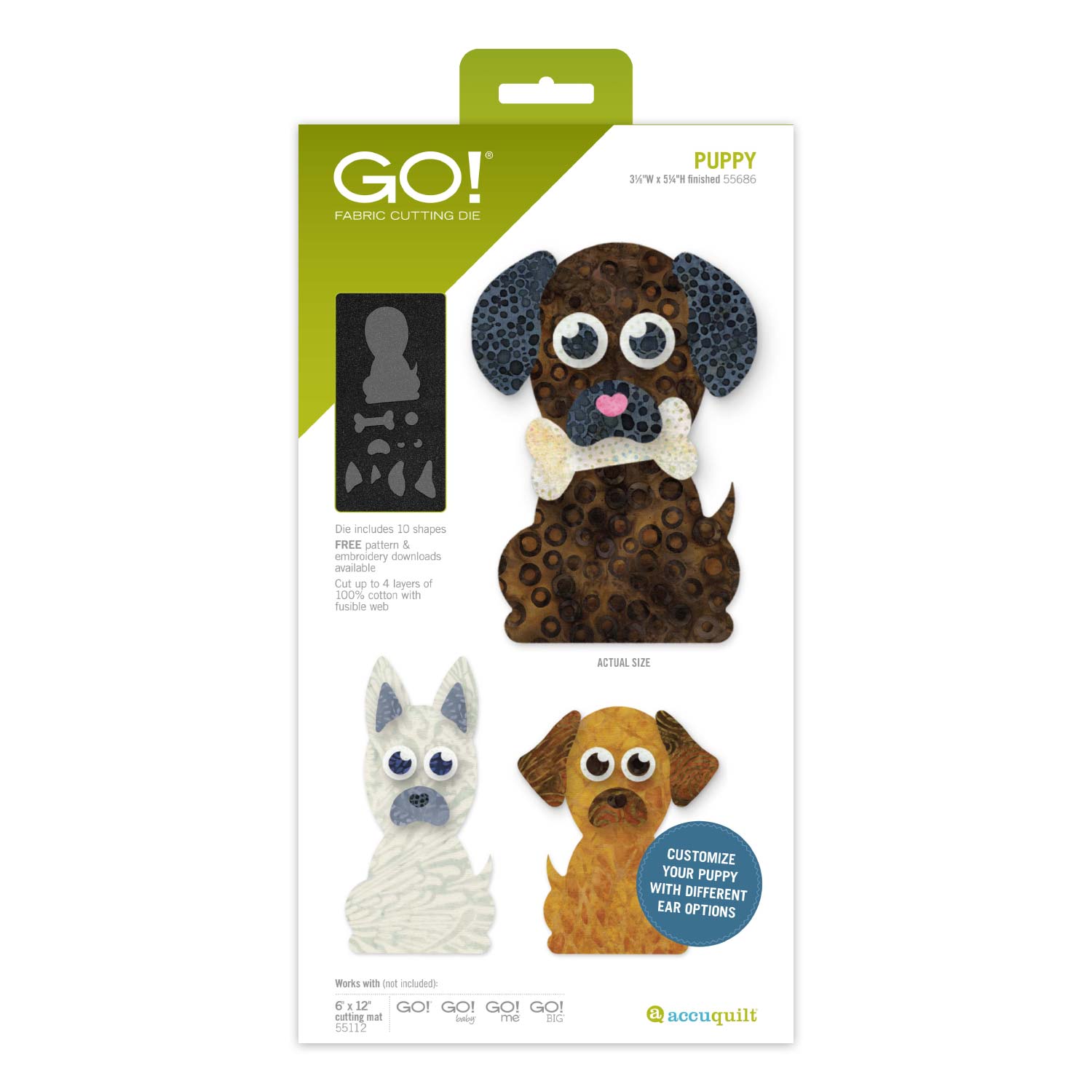 AccuQuilt Qo! Puppy