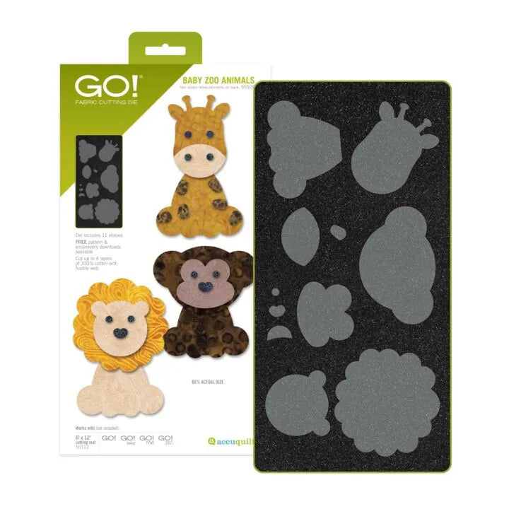 ACCUQUILT GO! Baby Zoo Animals Die to Try Feb, 2026