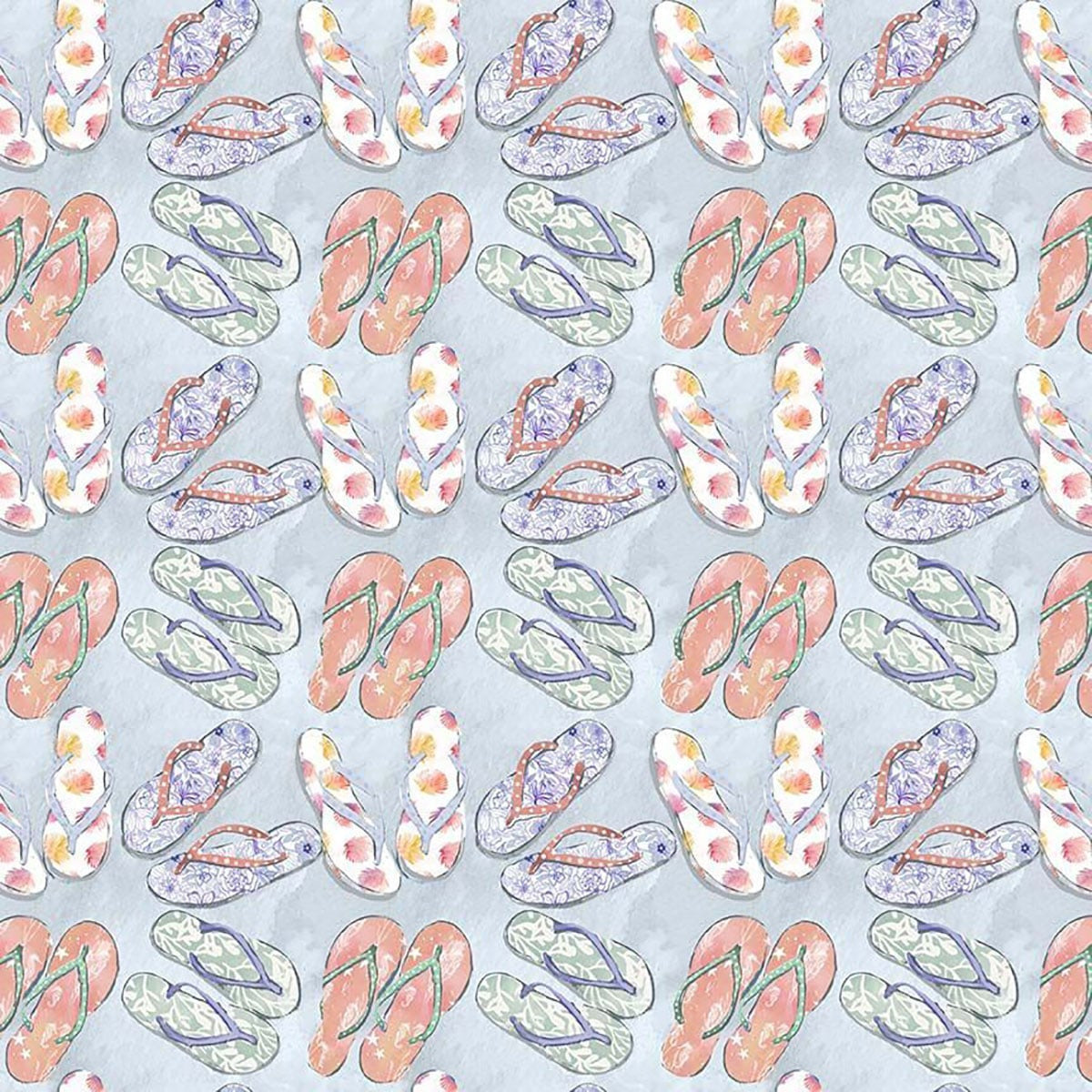 Aloha Flip Flops - Multi