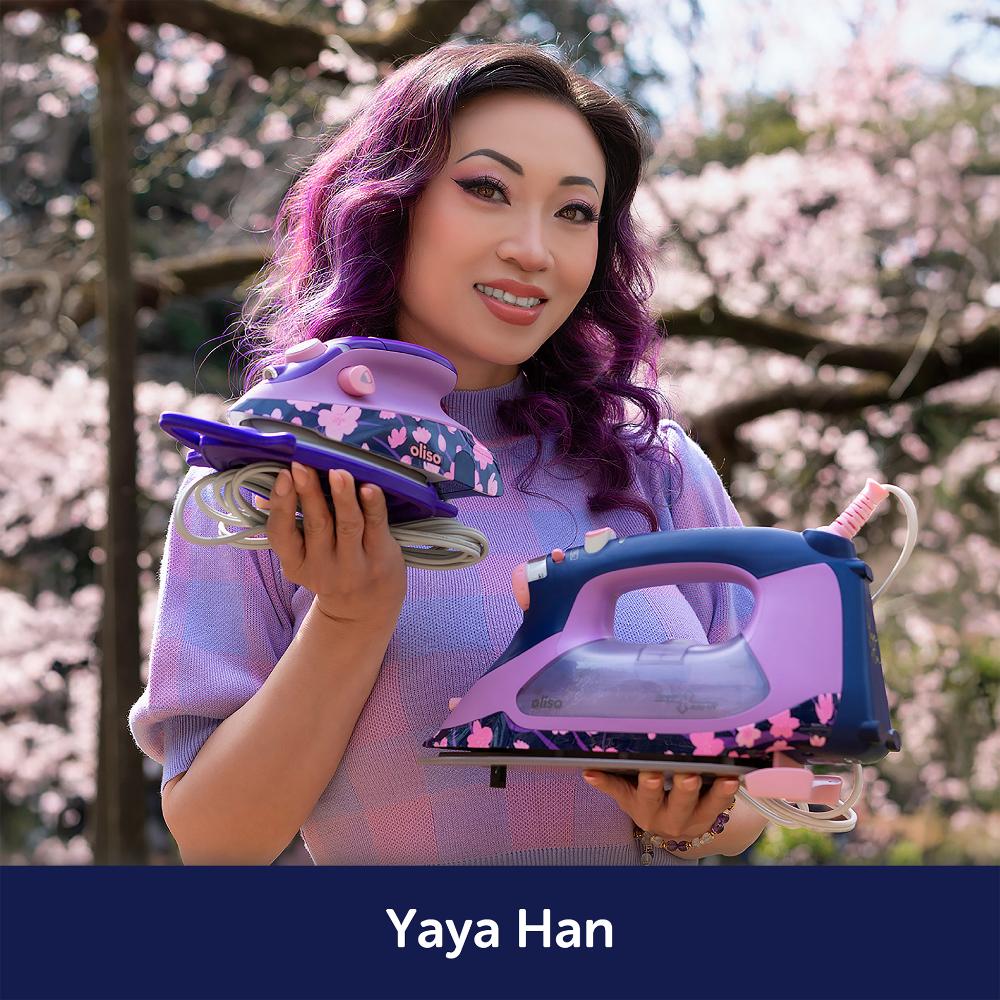 PRE-ORDER - OLISO TG1600 Pro Plus Smart Iron - Yaya Han Special Edition