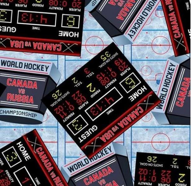 Canada's Game Hockey Fat Quarter Bundle