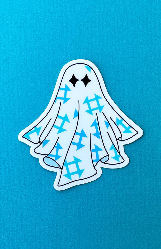 Quilt Ghost - Sticker