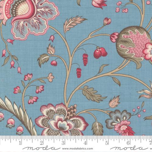 Antoinette - French Blue Cecile Florals