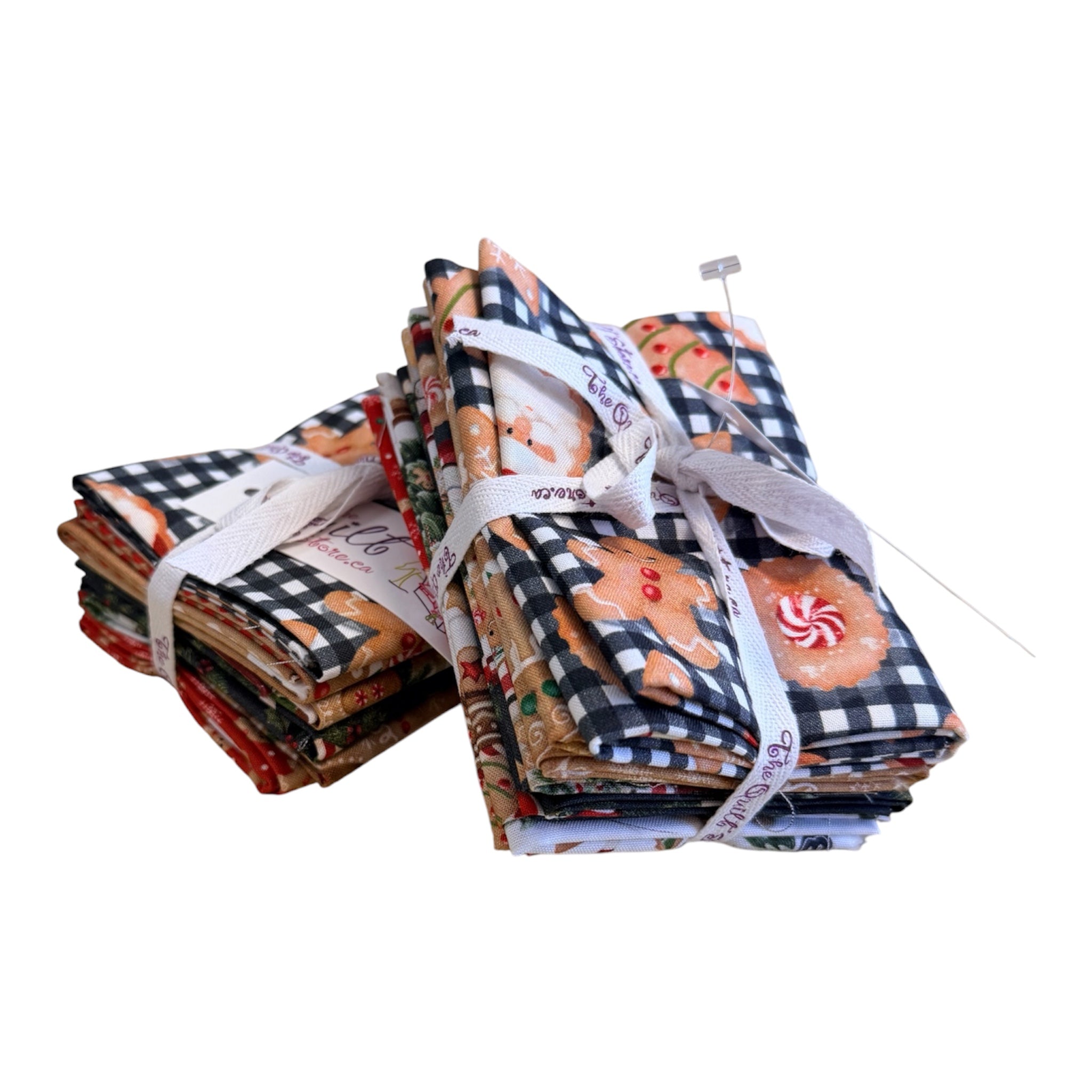 Very Merry Gingerbread 6 pc. Fat Quarter Bundle
