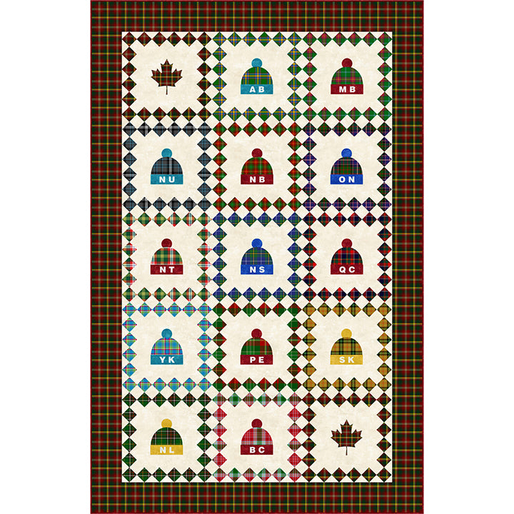KIT - TARTAN TOQUES