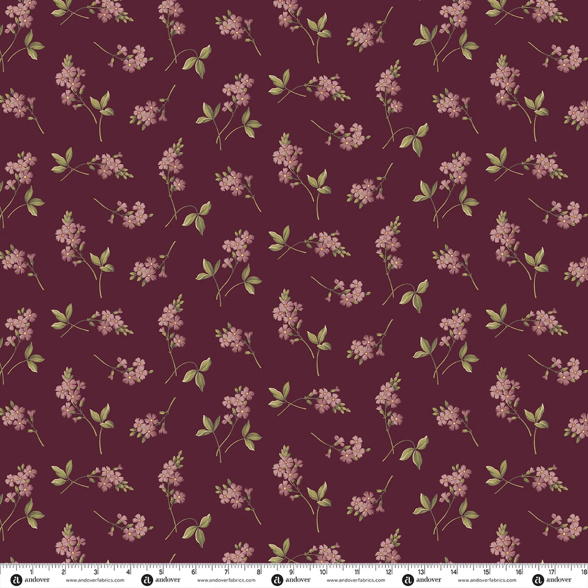 Secret Stash Favorites Amber Cornflower - Aubergine