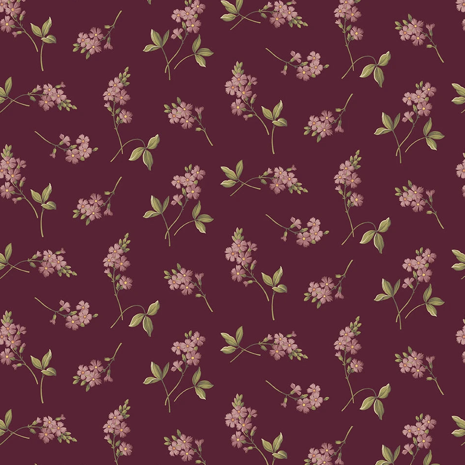 Secret Stash Favorites Amber Cornflower - Aubergine