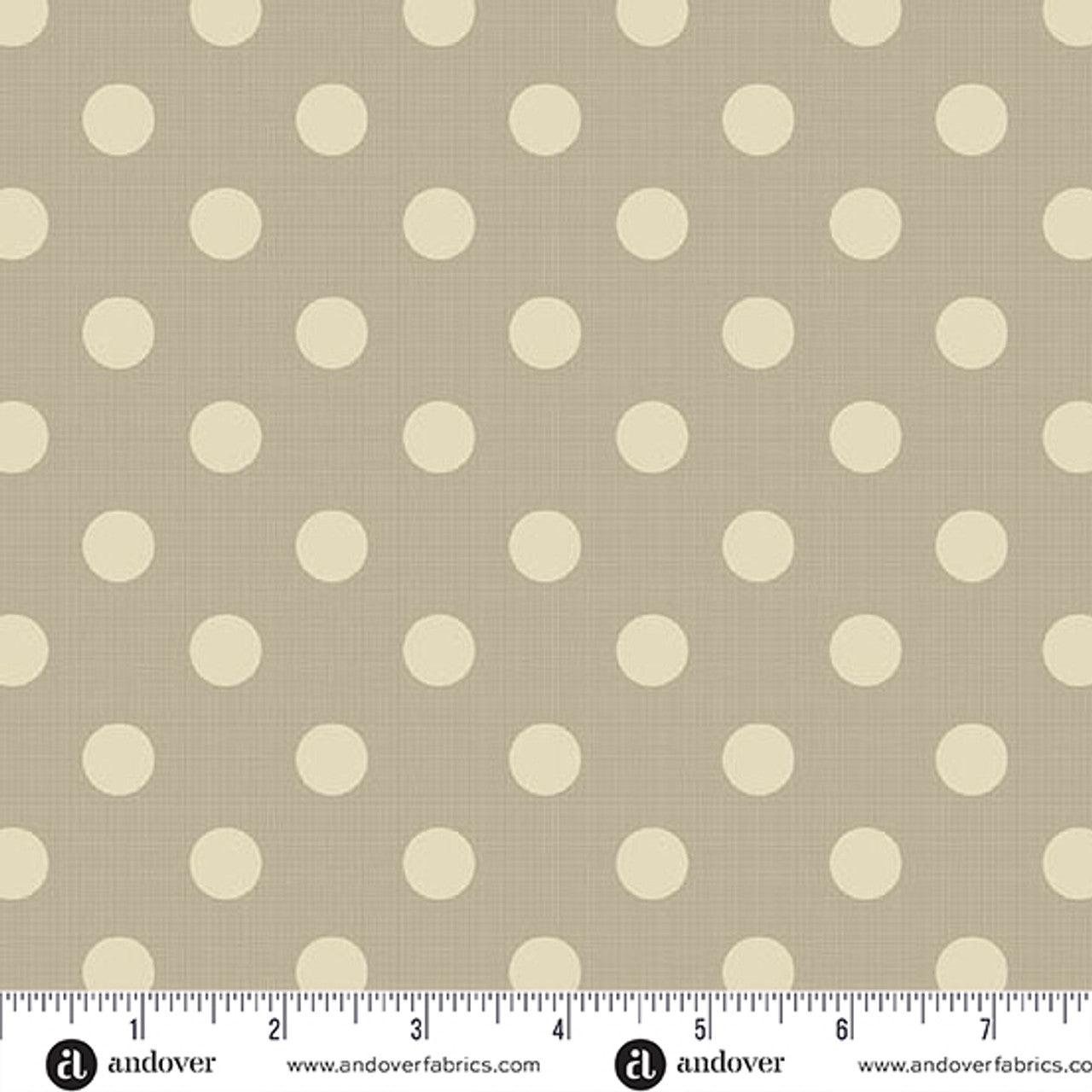 Quiltessentials Large Dots Burlap