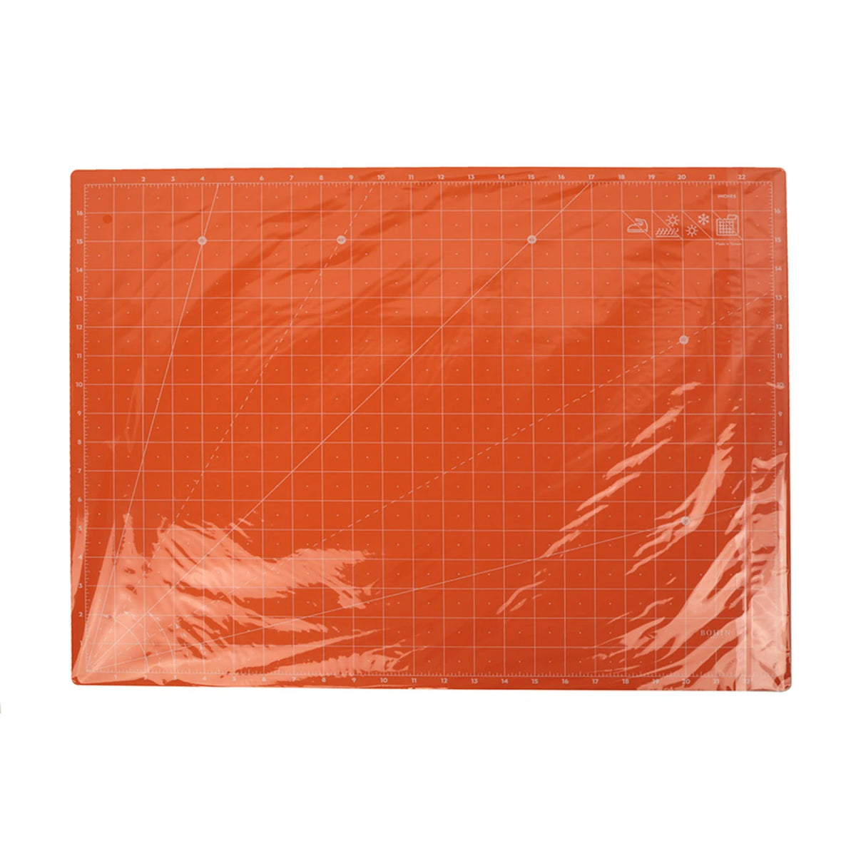Bohin Cutting Mat (Pink/Orange) 23.5" x 18"