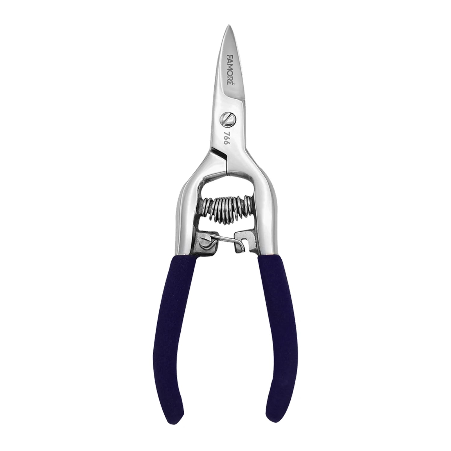 Famore Rag Quilt Spring-Action Locking Scissor Snips - 6-1/2in
