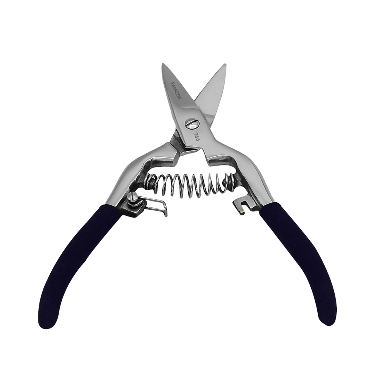 Famore Rag Quilt Spring-Action Locking Scissor Snips - 6-1/2in
